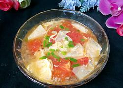 西红柿豆皮汤
