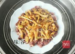 榨菜蒸牛肉的做法图解5