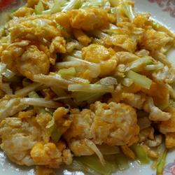 韭王炒鸡蛋的做法[图]