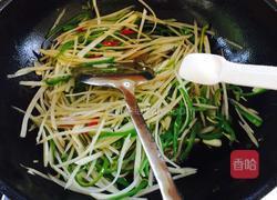 土豆丝炒青椒的做法图解7