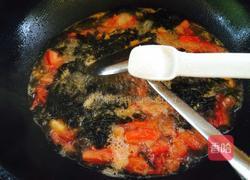 西红柿紫菜蛋花汤的做法图解6