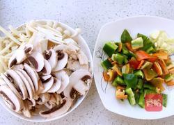 耗油双菇的做法图解2