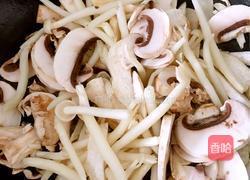 耗油双菇的做法图解3