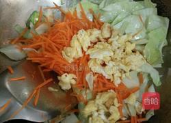 包菜鸡蛋炒粉丝的做法图解8