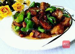 青椒五花肉的做法图解8