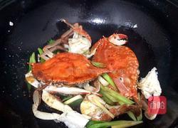 姜葱炒青蟹的做法图解7