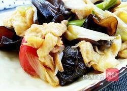 大葱木耳炒鸡蛋的做法图解11