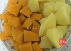 土豆炖南瓜的做法图解4