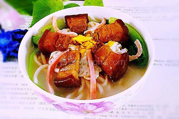 红烧肉面