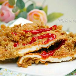 自制脆皮炸鸡排的做法[图]
