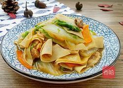大白菜炖干豆腐的做法图解11