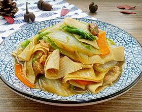 大白菜炖干豆腐[图]
