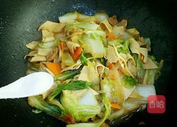 大白菜炖干豆腐的做法图解9