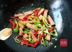 辣椒炒午餐肉的做法图解9