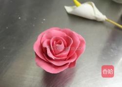 翻糖蛋糕花的做法图解10