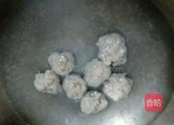 冬瓜烧丸子的做法图解2
