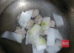 冬瓜烧丸子的做法图解3