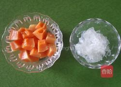 木瓜牛奶燕窝的做法图解3