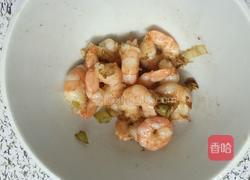 虾仁菠菜的做法图解4