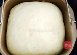 Illustration of how to make meat floss and condensed milk salty bread (dairy-free and sugar-free version) 5