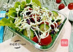 芝麻蔬菜沙拉的做法图解5