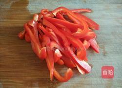 蚝油彩椒白玉菇的做法图解1