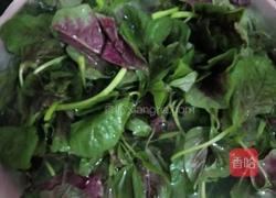 苋菜炒鸡蛋的做法图解1