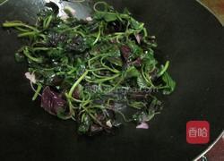 苋菜炒鸡蛋的做法图解6