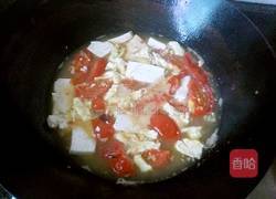 西红柿豆腐汤的做法图解6