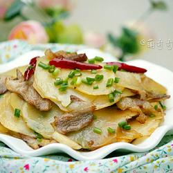 土豆炒肉片的做法[图]