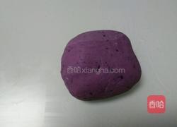蜂蜜牛奶紫薯球的做法图解4