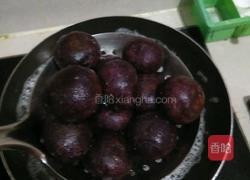 蜂蜜牛奶紫薯球的做法图解7