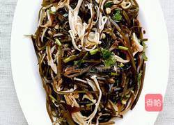凉拌海带金针菇的做法图解6
