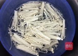 小炒金针菇的做法图解2
