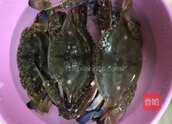 清蒸海蟹的做法图解2