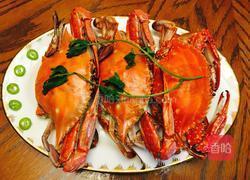 清蒸海蟹的做法图解8