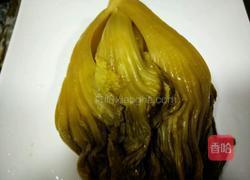 酸菜猪血汤的做法图解2