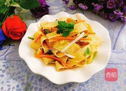 凉拌油豆腐皮的做法图解6