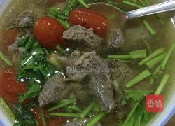 西红柿牛肉汤的做法图解9