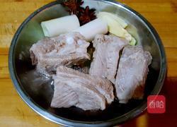 胡萝卜土豆炖排骨的做法图解3