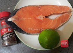 软煎三文鱼的做法图解1