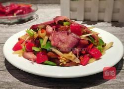 仔姜炒卤猪舌的做法图解5