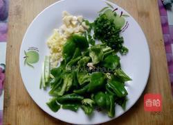 青椒炒鱼块的做法图解1