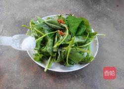 蒸地瓜叶的做法图解2