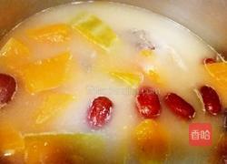 黑鱼红枣南瓜汤的做法图解10