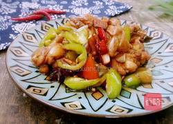 青椒炒雞塊的做法圖解8