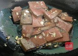 辣椒炒猪血的做法图解4