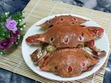 葱姜炒花蟹的做法[图]