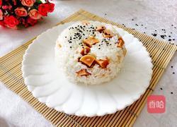 香肠焖米饭的做法图解4