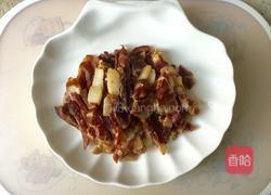 腊肉炒苦瓜的做法图解3